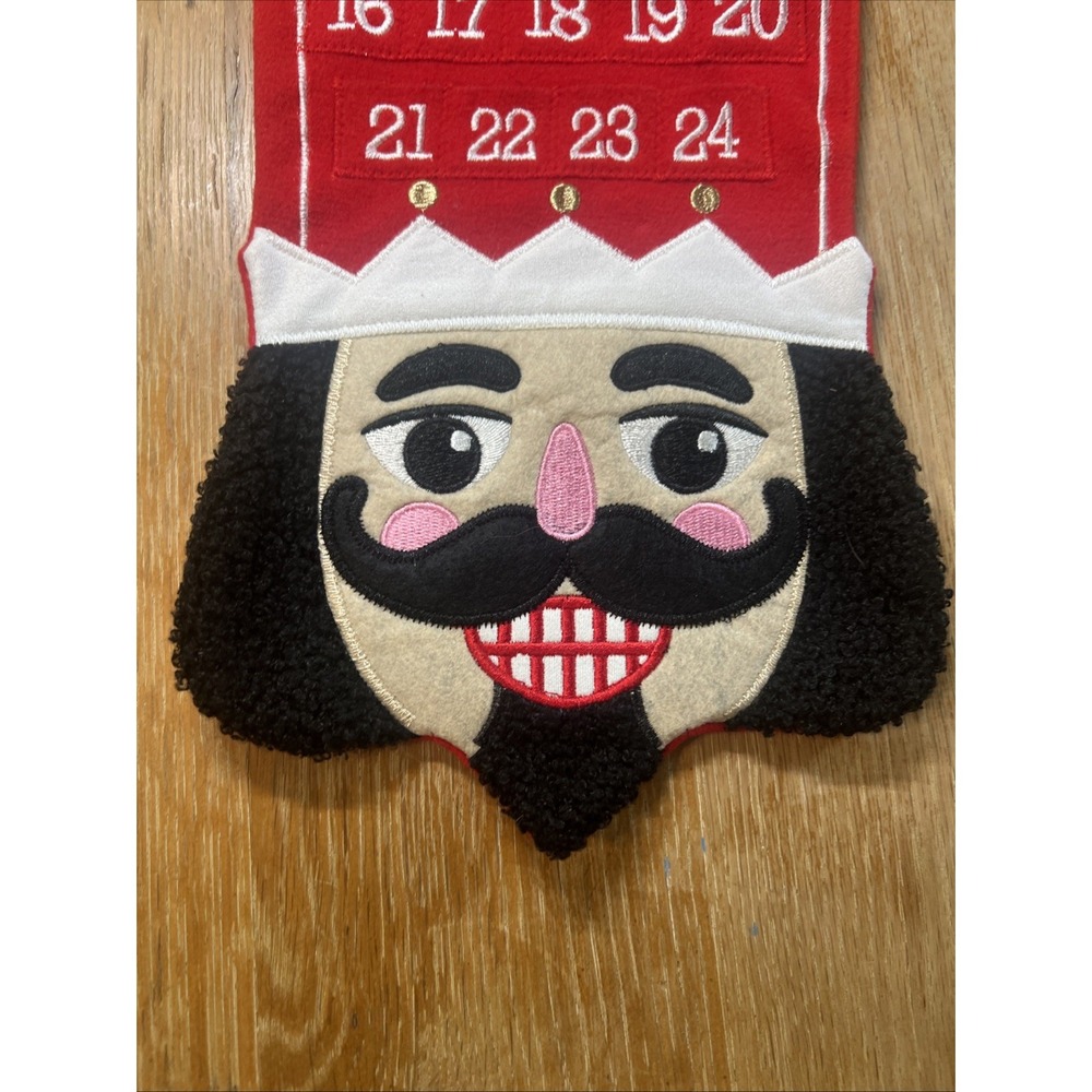 Ashland Nutcracker Advent Calendar Christmas Wall Decor New! - Picture 2 of 6